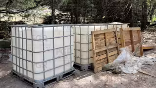 Un narco laboratorio fue desmantelado en el municipio de Morelos, Chihuahua.