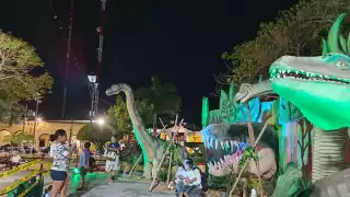 Figuras del parque principal de Peto fueron destruidas a menos de 24 horas de su colocación