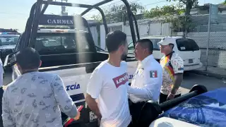 El probable responsable fue detenido por elementos policiacos de Campeche y presentado ante el Ministerio Público.