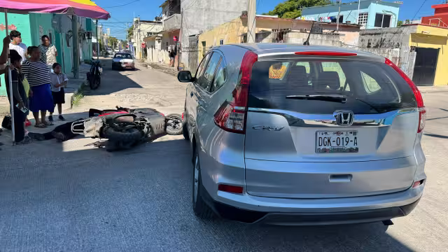 La mujer fue atendida por paramédicos de la Cruz Roja