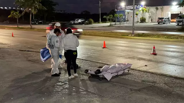 Hombre muere al ser arrollado por un vehículo; conductor se da a la fuga