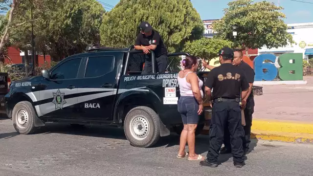 Testigos señalaron a la policía a la presunta responsable en Baca.