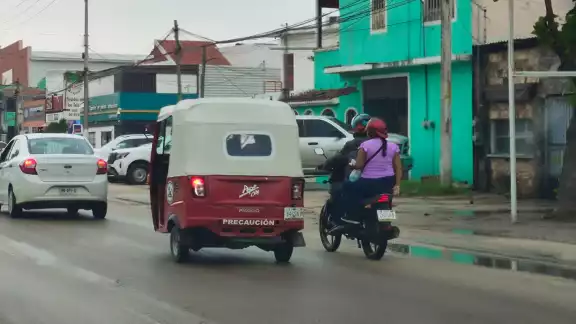Los "pochimóviles" son mototaxis populares en Campeche, especialmente en áreas urbanas y suburbanas