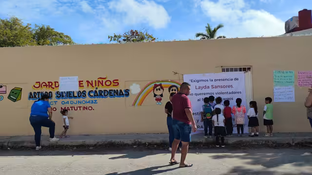 Los inconformes, liderados por Ángel García Solano, solicitaron ayuda a la SEDUC