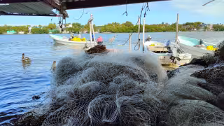 Los afectados esperan poder recuperar sus artes de pesca, la lancha y demás herramientas de trabajo