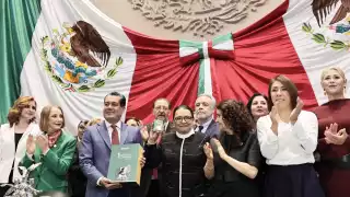 Así fue la entrega del primer informe de la Presidenta Sheinbaum por parte de la secretaria de Gobernación