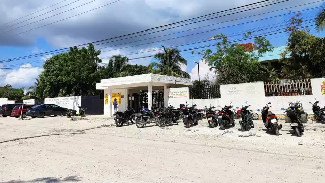 En las instalaciones se veía movimiento y “vida”, tras la reincorporación del alumnado