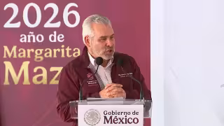 El gobernador Alfredo Ramírez Bedolla informó sobre los proyectos durante la entrega de viviendas del programa Vivienda para el Bienestar, encabezada por Claudia Sheinbaum en Villas del Pedregal