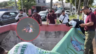 Movilización policiaca por hombre que se lanzó a la Caleta; salió por su cuenta y evitó ser detenido