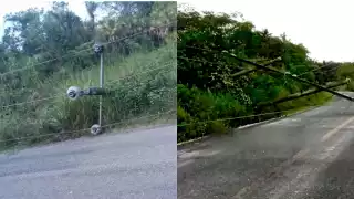 Los pobladores, como Renzo Reyes López, exigen la intervención urgente de la Comisión Federal de Electricidad (CFE) para resolver el problema