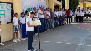 Desde Hopelchén, niño advierte crisis: mantos freáticos en riesgo