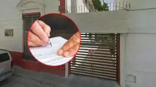 Silvia Guadalupe Sarmiento denunció públicamente corrupción y falsificación en la Notaría Pública Número 12, dirigida por Jaime Boeta Tous.