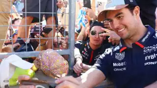 Checo está listo para recibir el cariño de su gente