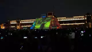 Exposición inmersiva Maizz Visual vuelve al Zócalo de la CDMX