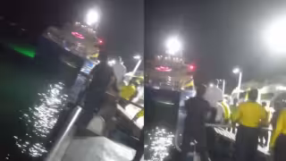 La afectada había perdido el equilibrio al descender de la embarcación, causando que cayera al agua