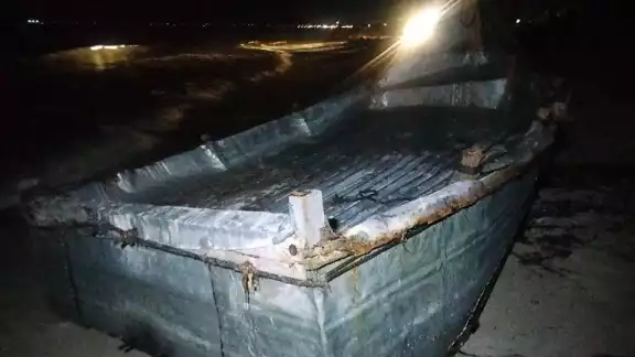 La lancha fue hallada frente al CETMAR 17 La lancha fue hallada frente al CETMAR 17