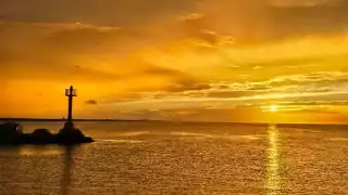Esta es la mejor playa de Yucatán para ver el atardecer
