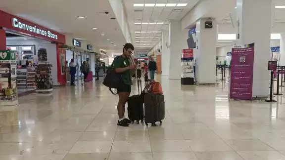 A pesar del atrasado registrado, la jornada transcurre con normalidad
