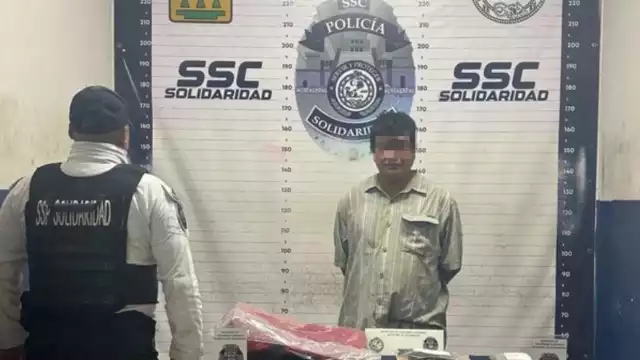 Además del arma se encontró un cargador y 44 cartuchos