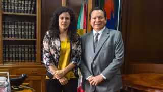 Gobernador Joaquín Díaz Mena refuerza coordinación jurídica con el Gobierno de México