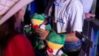 Niñas y niños de Casa Otoch viven una noche inolvidable en el concierto de Lara Campos