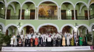 El evento se realizó en el Palacio de Gobierno en Mérida
