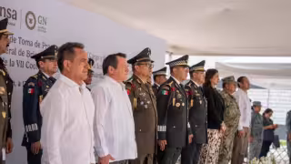 General Óscar Rentería Schazarino asume como coordinador interino de la Guardia Nacional en la región