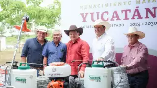 Renacimiento Agrícola llega a Tizimín con entrega histórica de herramientas