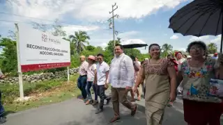 Inicia reconstrucción de la carretera Xocchel–Sahcabá