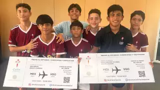 Iker Adrián y Diego Abraham, dos futbolistas campechanos, han sido seleccionados para entrenar en España