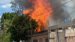 Incendio devasta hogar de adultos mayores en Bécal; exigen apoyo y justicia en Calkiní