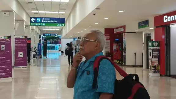 Hay ligeras afectaciones en vuelos en el aeropuerto de Mérida Hay ligeras afectaciones en vuelos en el aeropuerto de Mérida