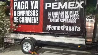 Despidos y crisis económica en Carmen por adeudos millonarios de Pemex