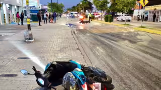 Paramédicos lo trasladaron al Hospital General de Zona número 18 en donde perdió la vida