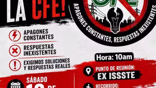 Convocan a marcha contra la CFE en Felipe Carrillo Puerto por constantes apagones