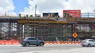 Puente Nichupté de Cancún, con un 40% de avance