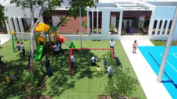 El centro de asistencia social está comprometido con la protección y desarrollo de niños y jóvenes