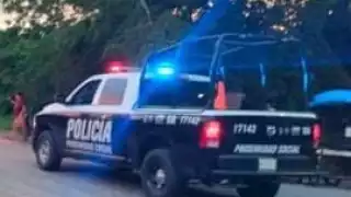 Sujetos comen en un puesto de comida y se van sin pagar en  José María Morelos