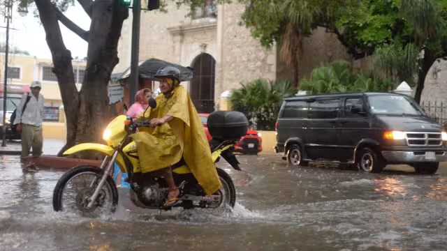Las lluvias serán durante la tarde este miércoles en Yucatán