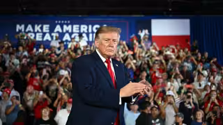 Donald Trump, presidente de los Estados Unidos.