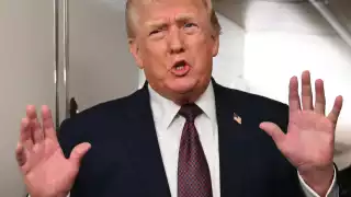 Trump amenazó el fin de semana con una posible intervención militar en Irán.