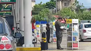 En el caso de la diésel, su precio es de 27.58 pesos, con un margen de ganancia de 5 pesos