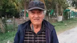 Anciano se encuentra extraviado.