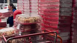 Exhiben a revendedora por llenar tráiler con roscas de Costco