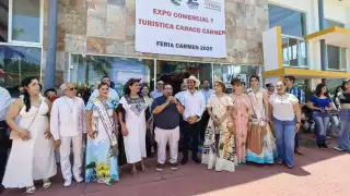 Inició la Feria Carmen 2025 en el Centro de Convenciones Carmen XXI; comerciantes esperan recuperarse de la crisis económica 