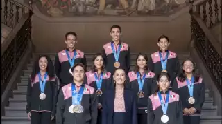 La foto del recuerdo en Palacio
