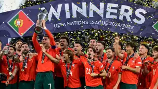 Cristiano Ronaldo encabezó a la selección portuguesa para levantar la Nations League 2025.