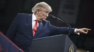 Donald Trump, presidente de los Estados Unidos.