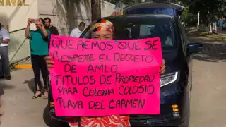 En las manifestaciones se expuso que más del 40% continúan sin título de propiedad