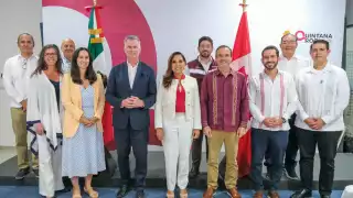 Las delegaciones tuvieron un encuentro de trabajo efectivo.